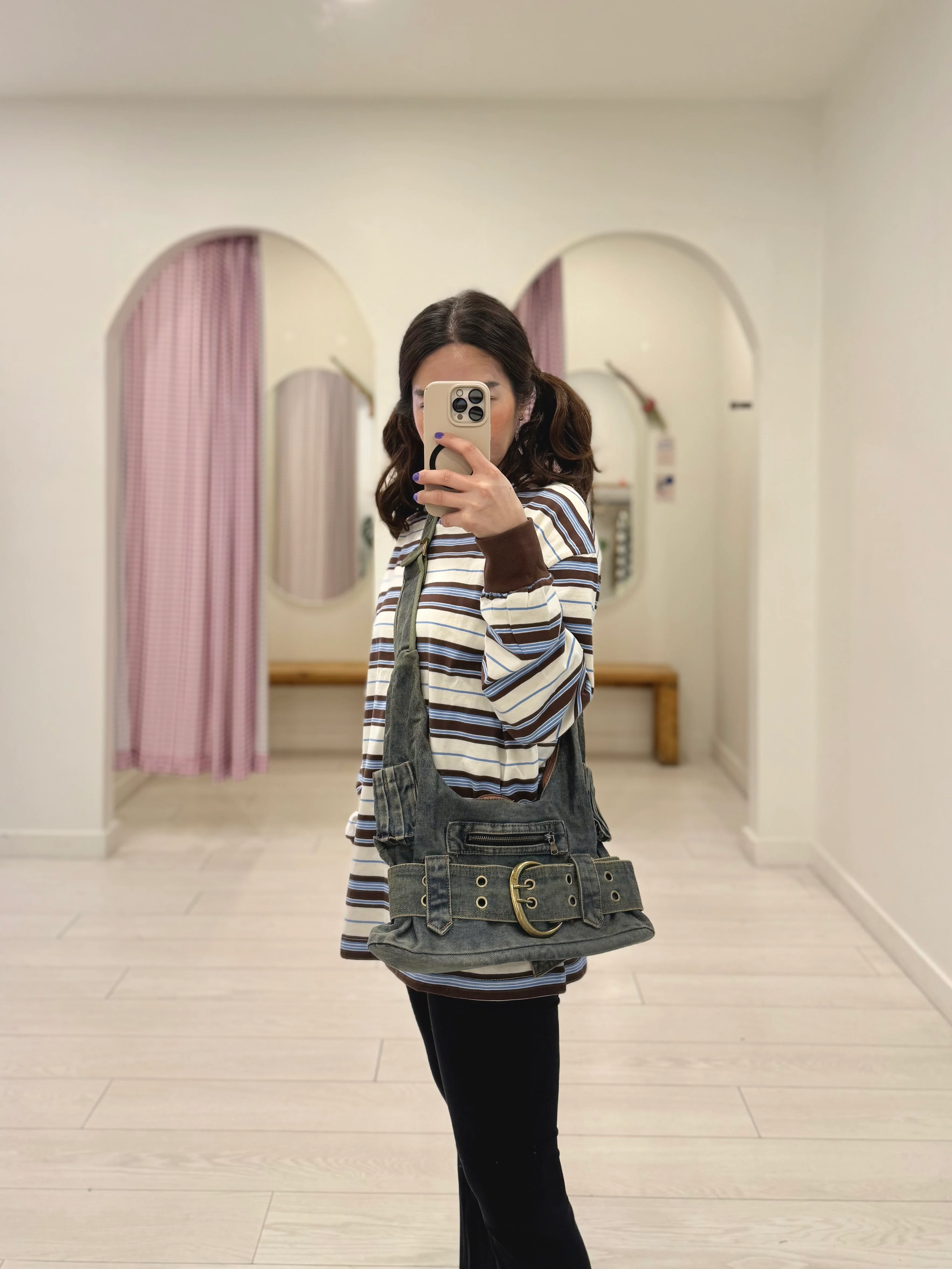 CRUZ Denim shoulder bag - Image 13
