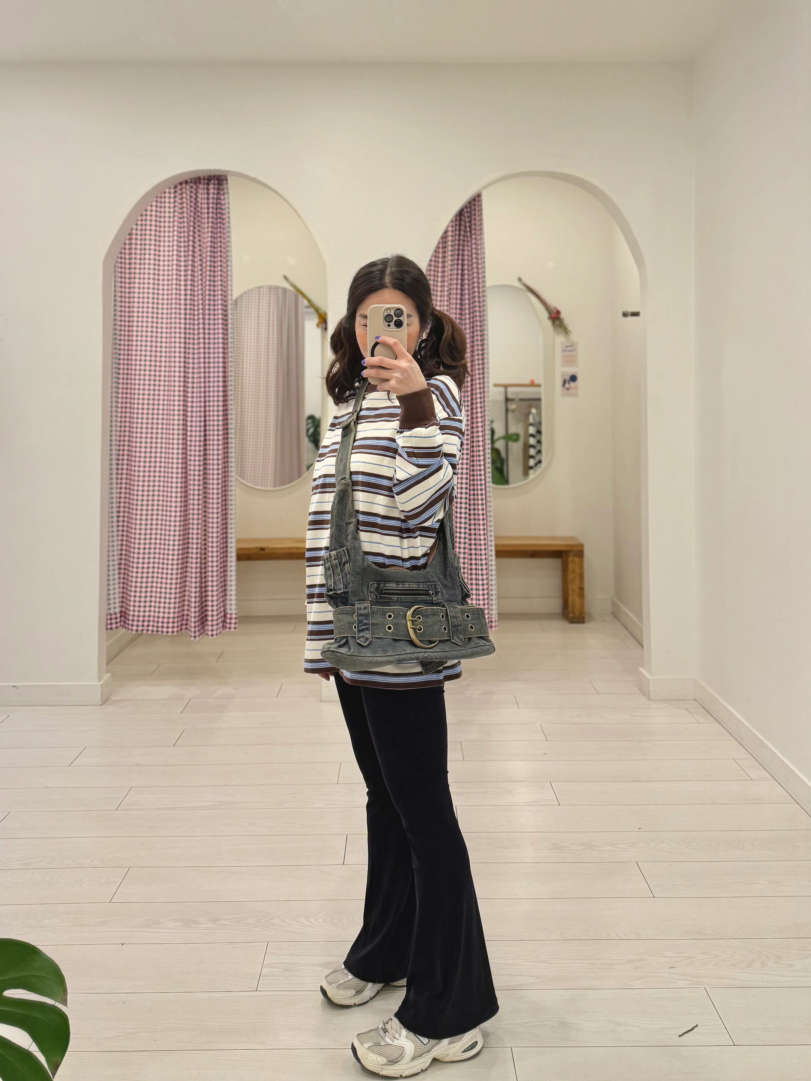 CRUZ Denim shoulder bag - Image 5