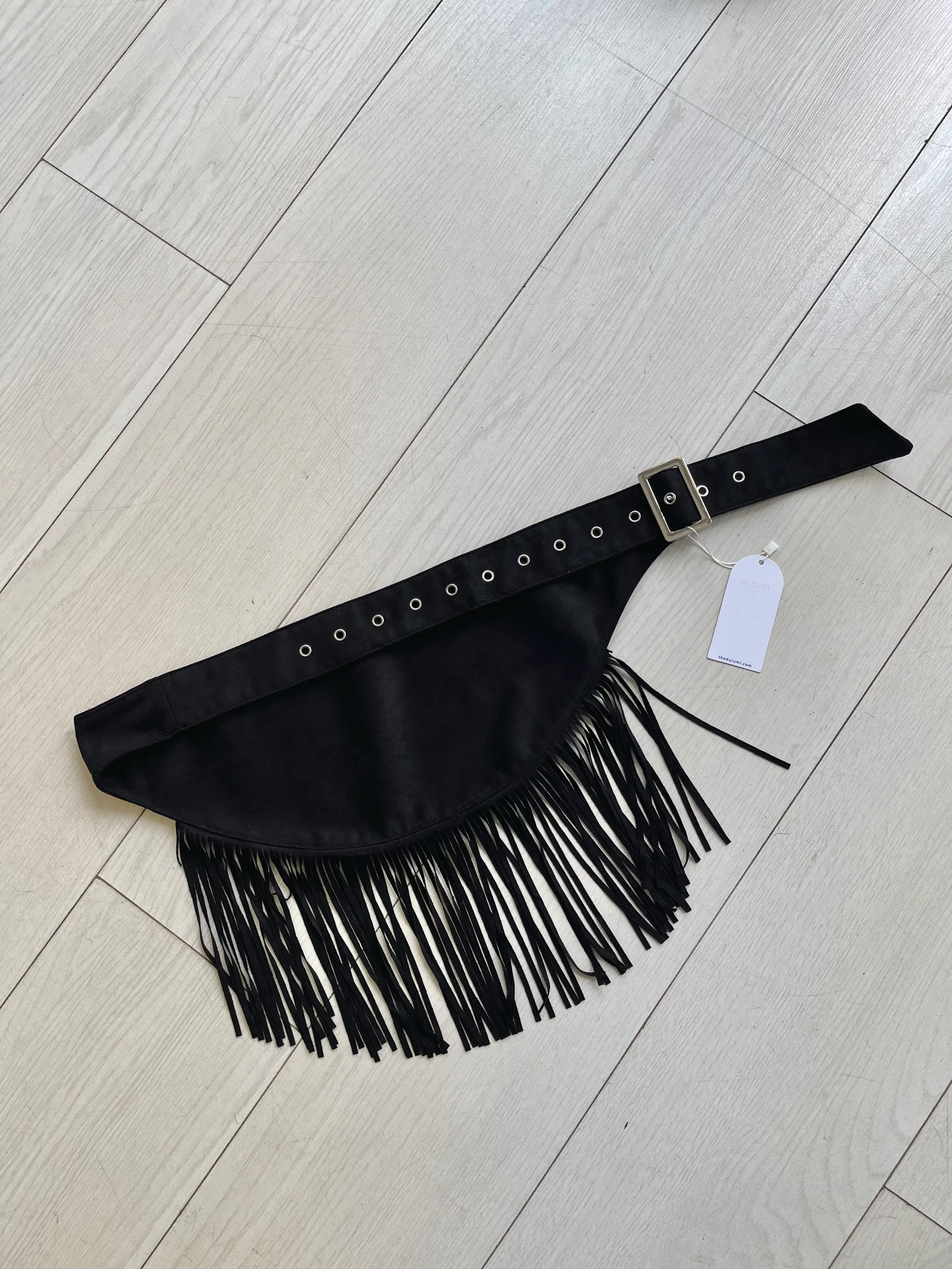 DAKOTA Fringe suede belt - Image 5