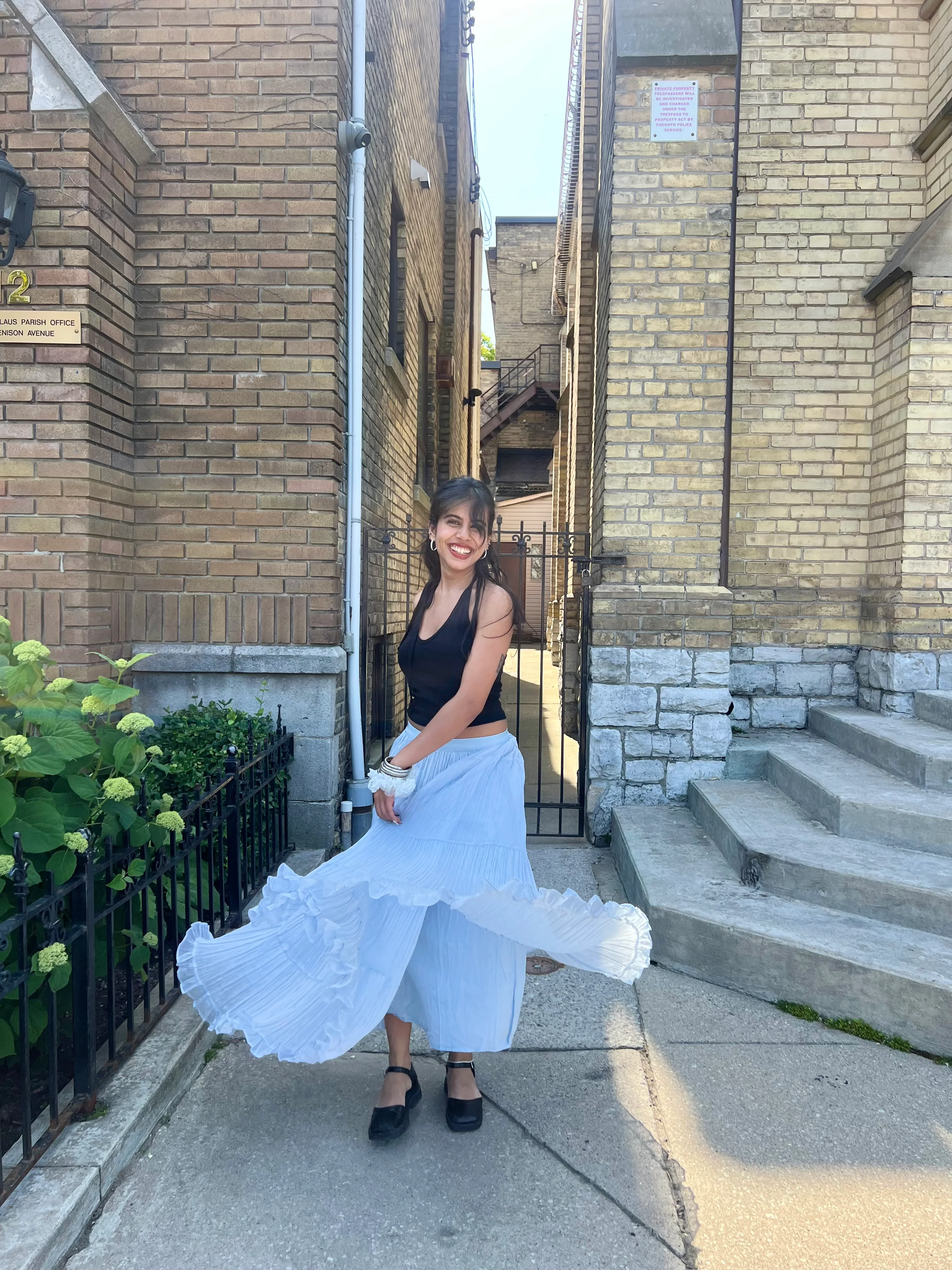 FAYE Crinkle maxi skirt - Image 9