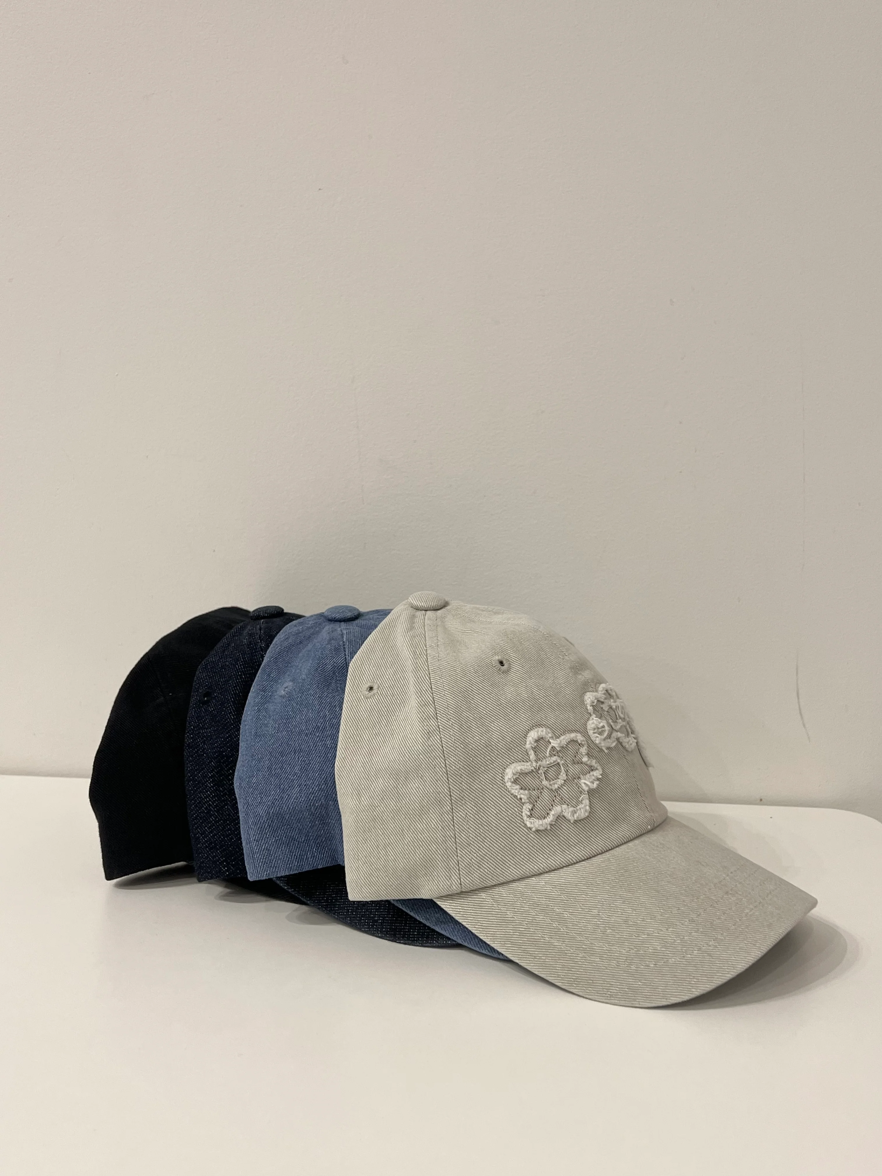 HII Flower patch denim cap - Image 16