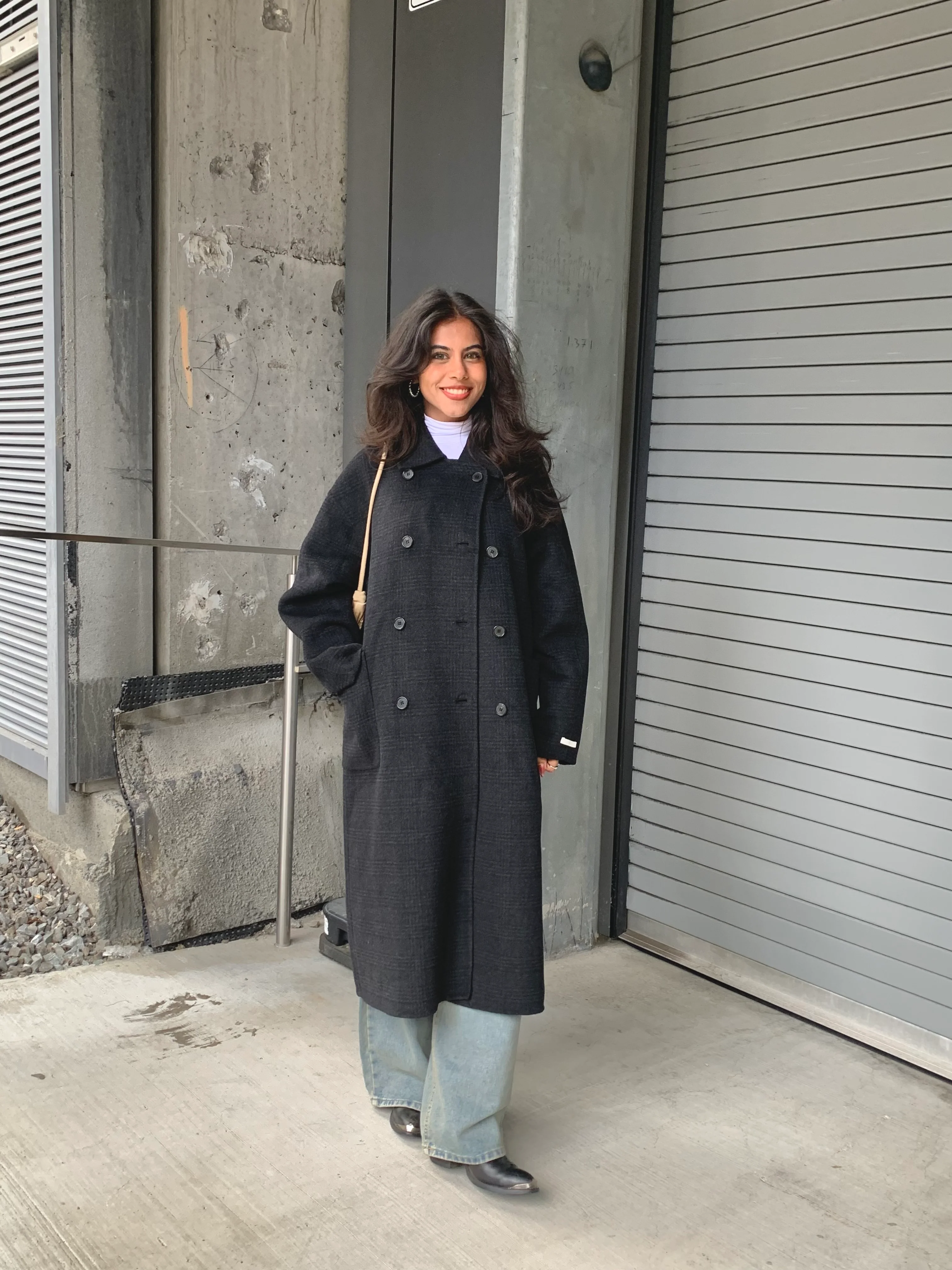 HILDA Plaid wool coat - Image 3
