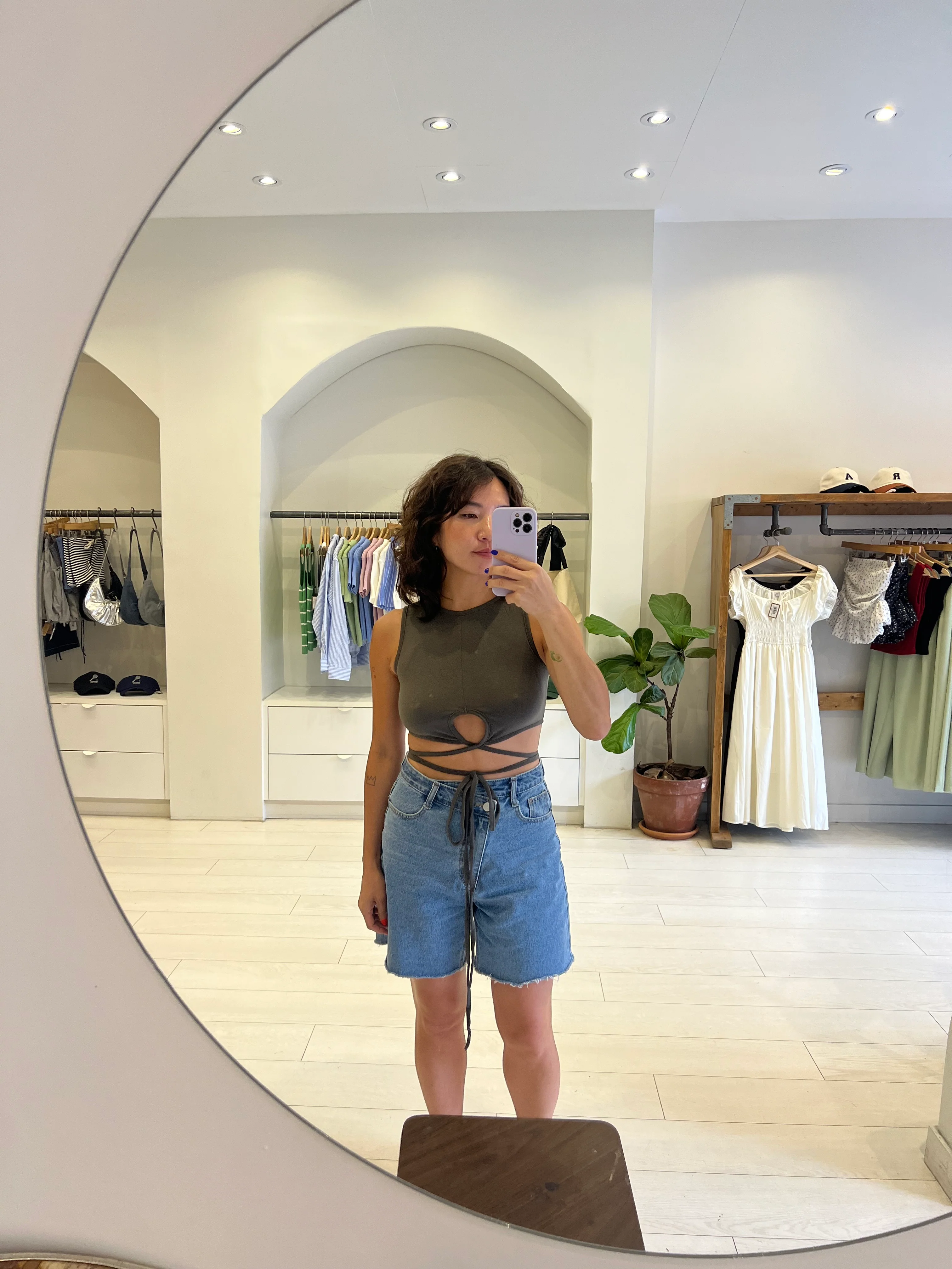 HILL Cropped tank top - Image 4