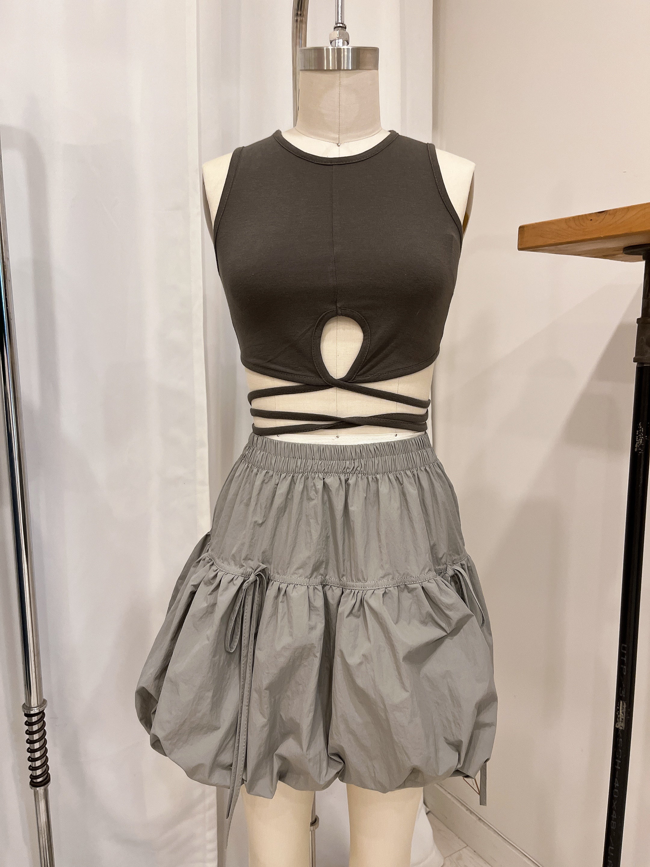 HILL Cropped tank top - Image 5