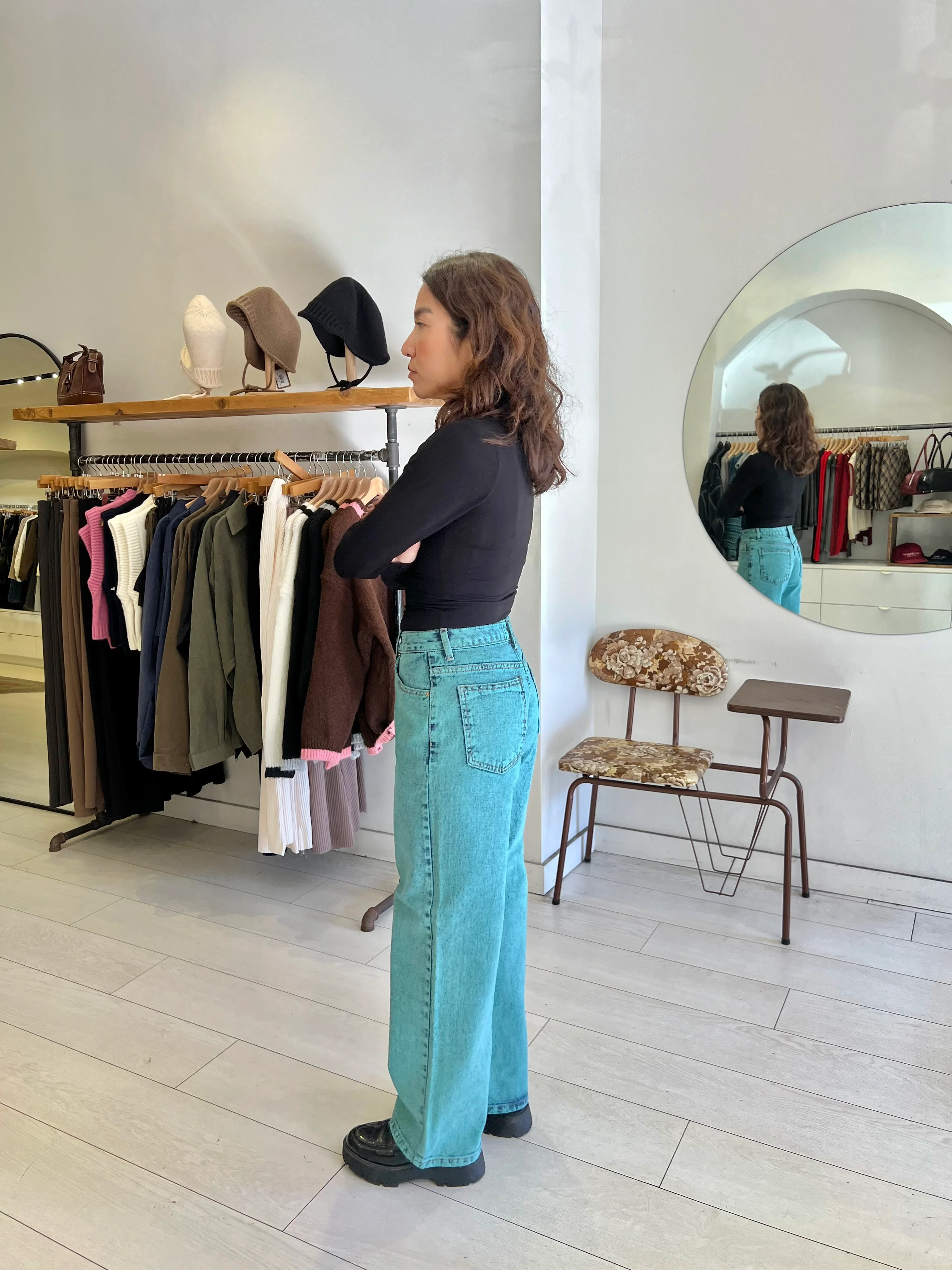 KADO Green washed jeans - Image 8