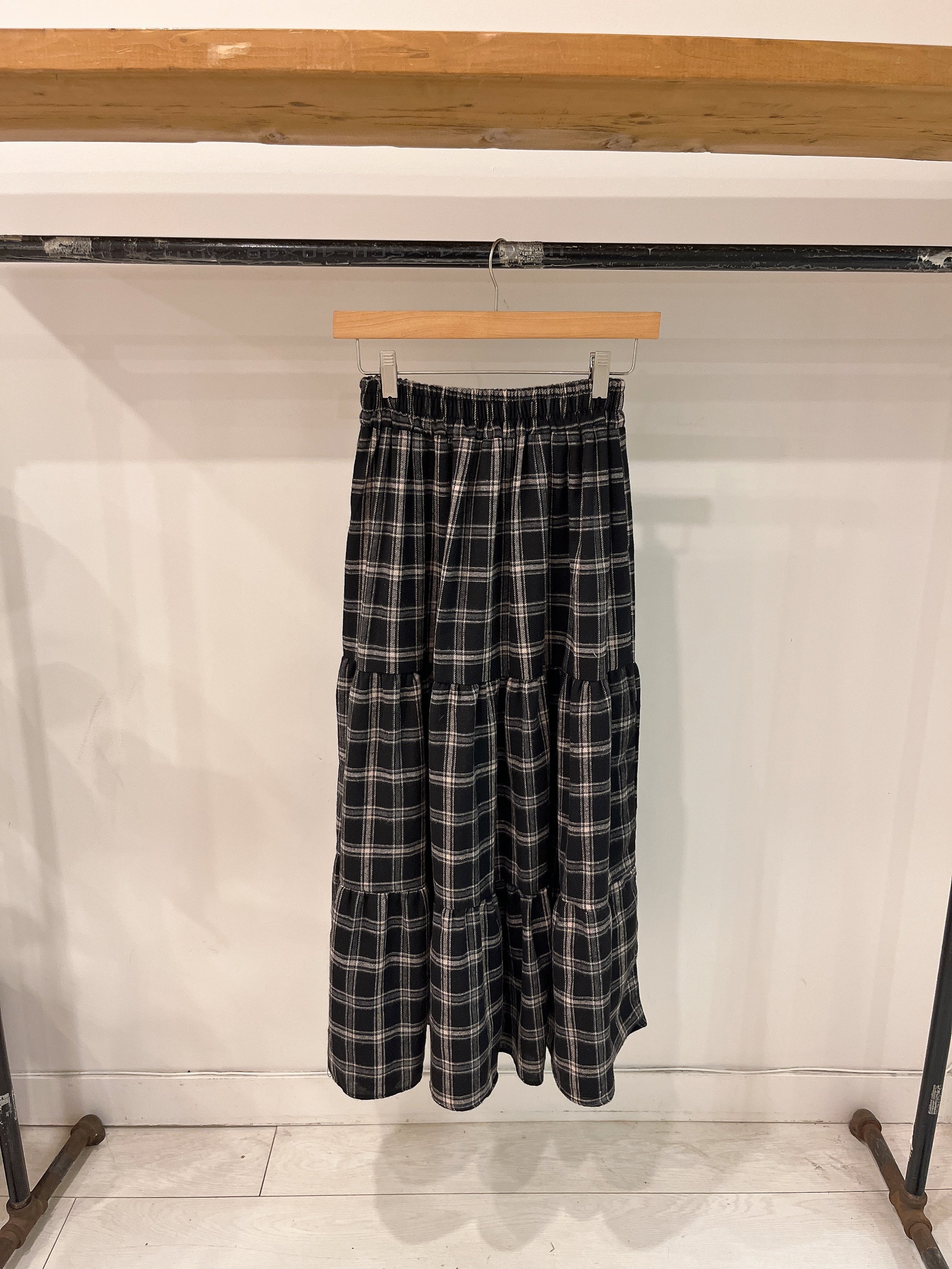 PASHA Plaid maxi skirt - Image 21