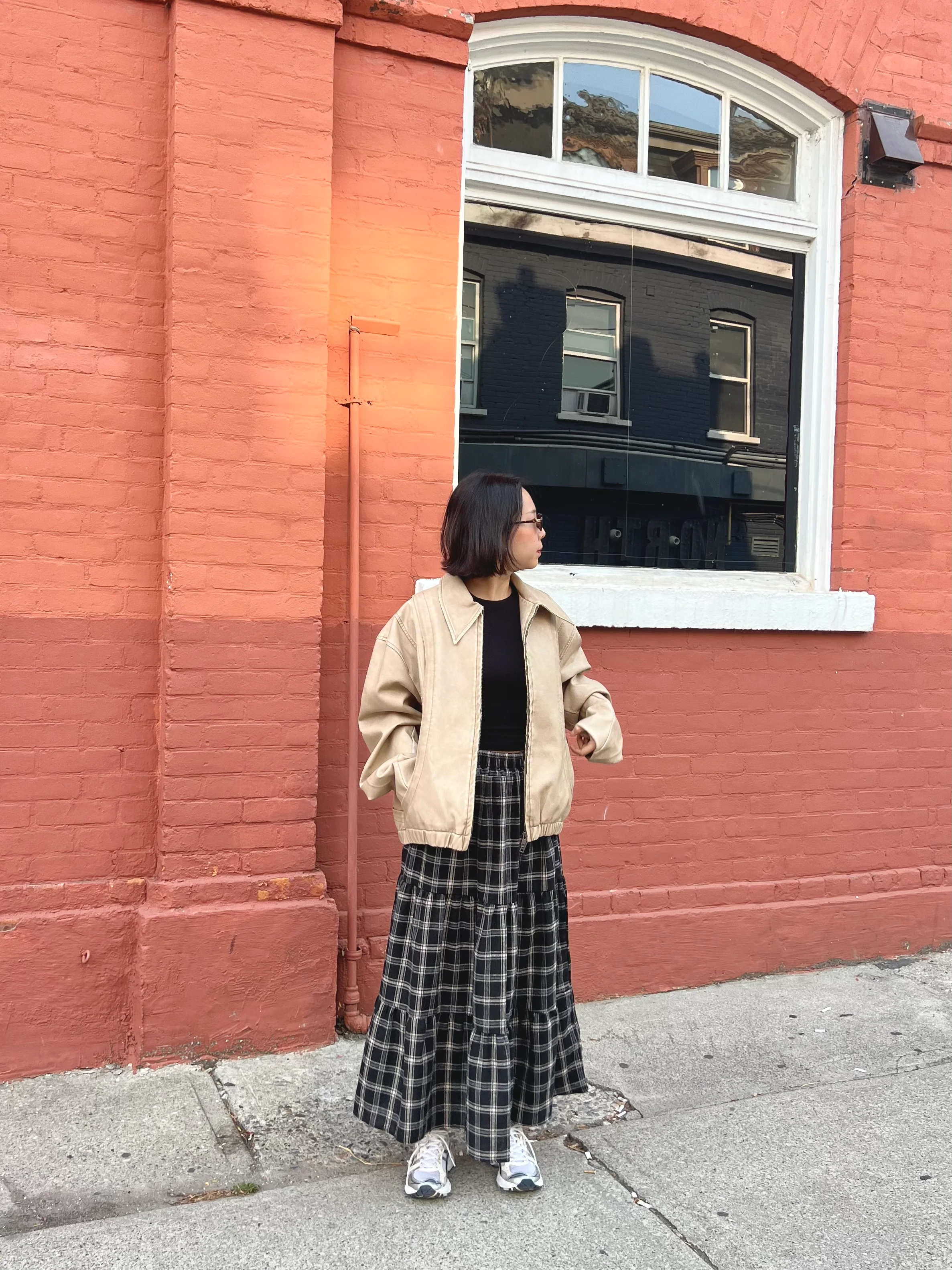 PASHA Plaid maxi skirt - Image 6