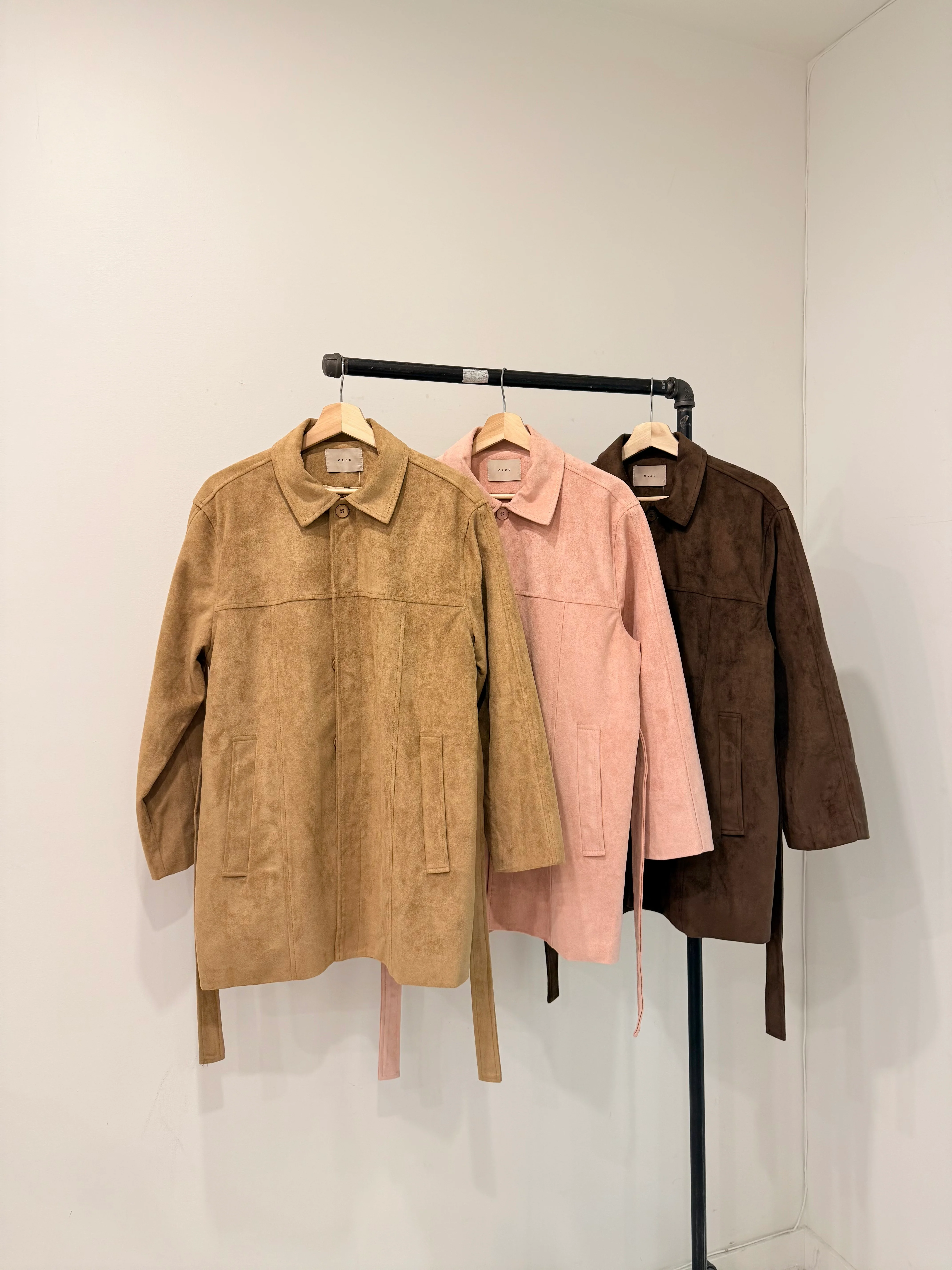 SAINT Vegan suede coat - Image 9
