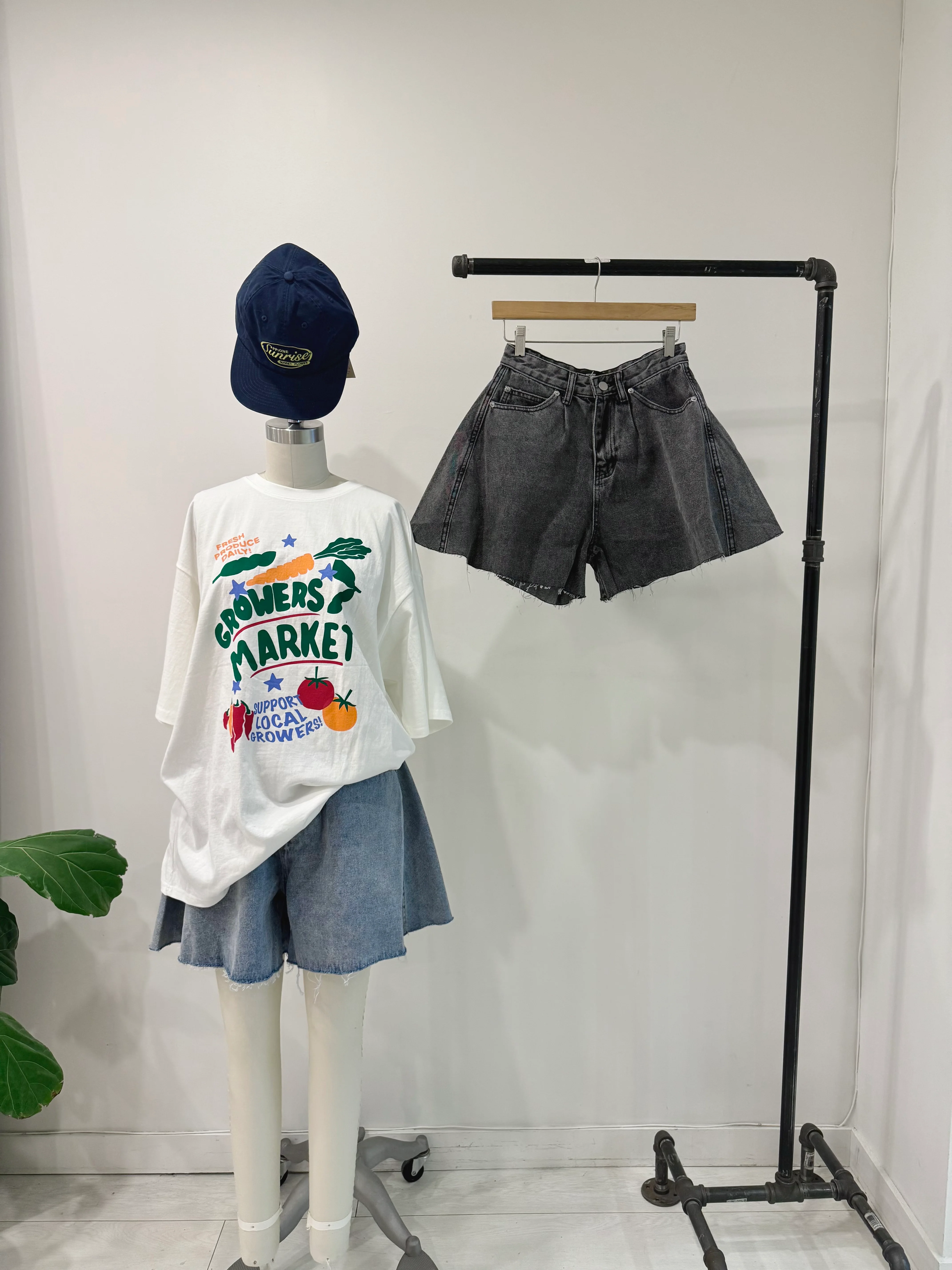 SKET Flare denim shorts - Image 24