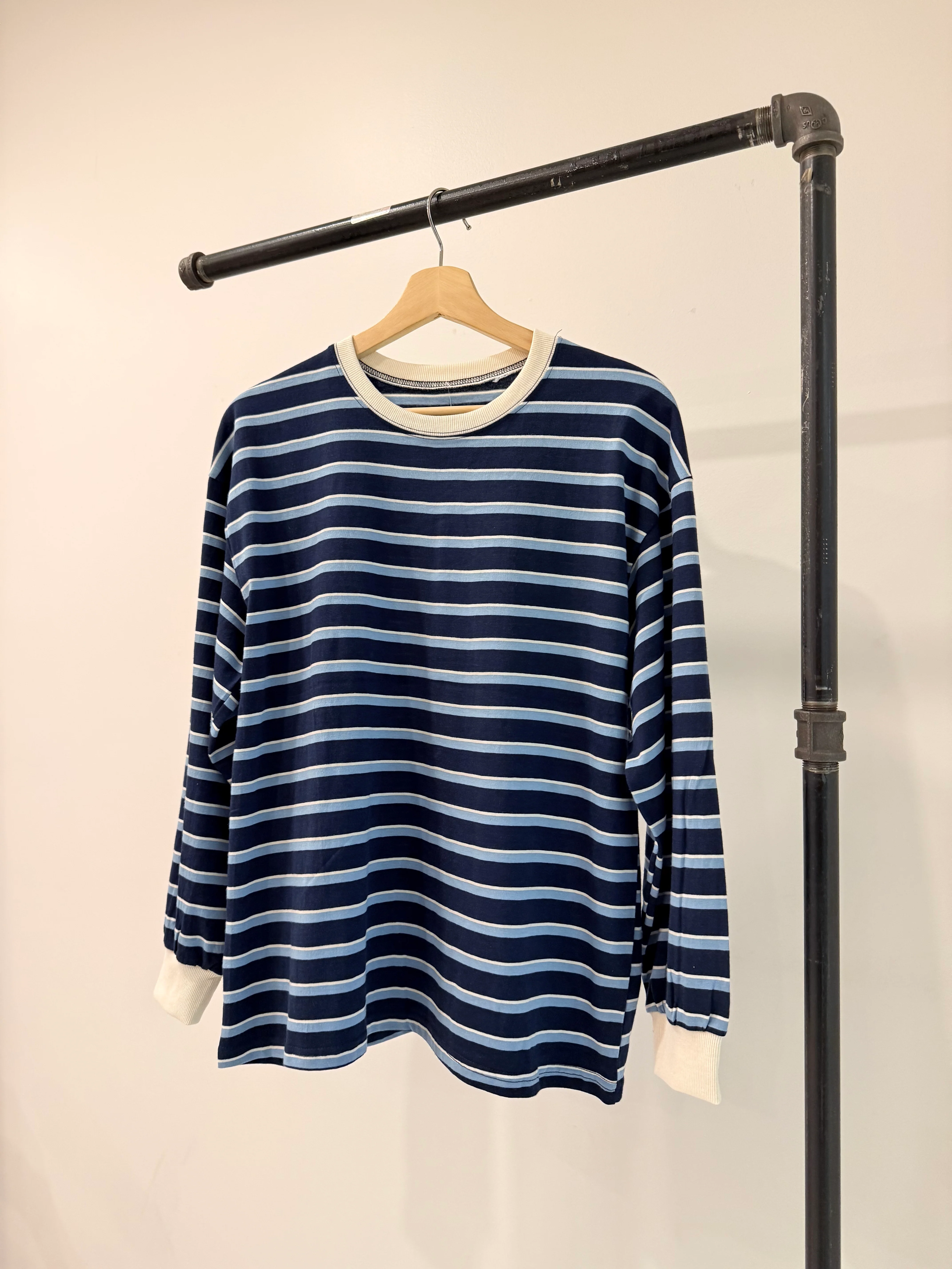 SUEDA Oversized striped tee - Image 6