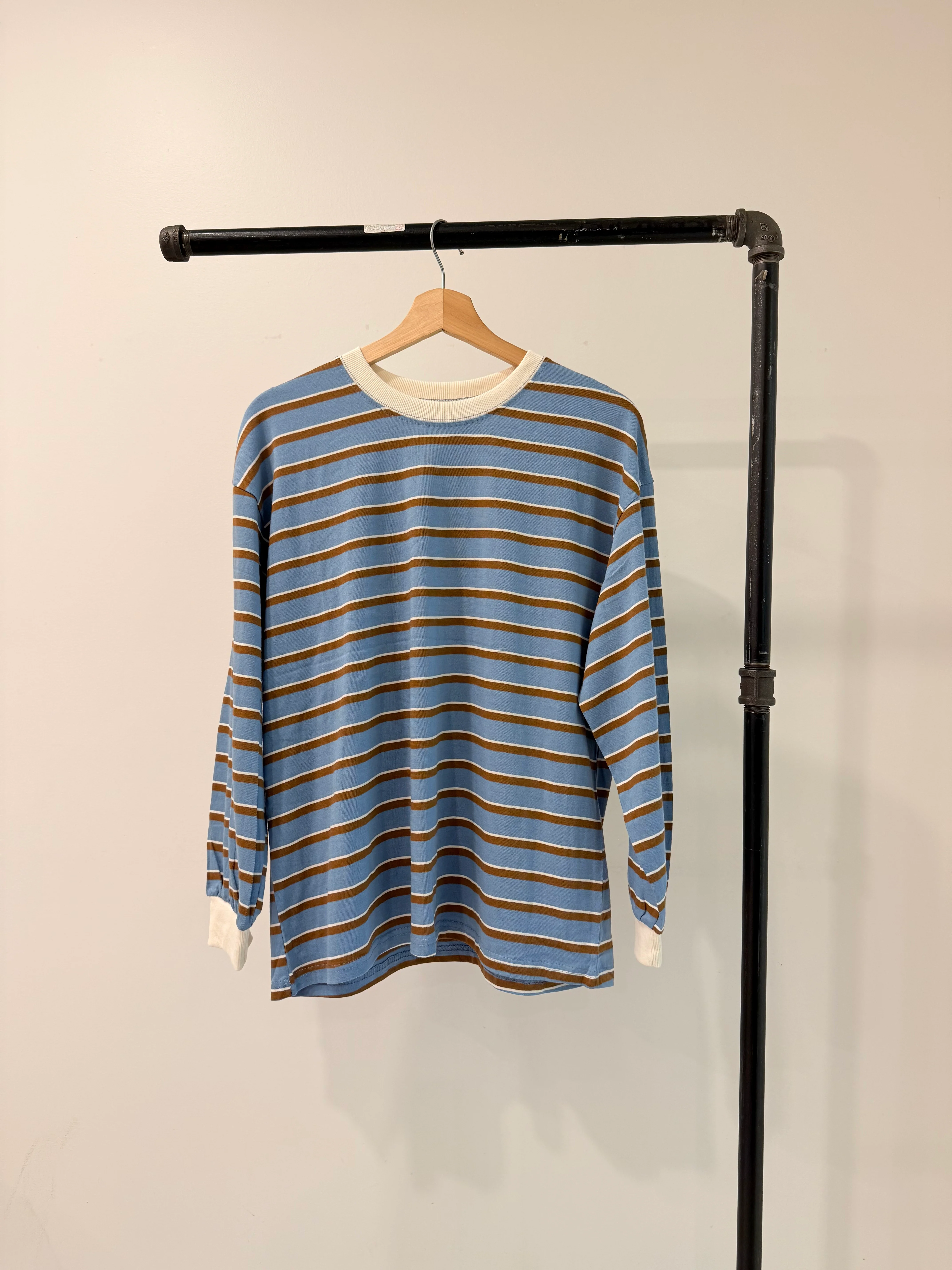 SUEDA Oversized striped tee - Image 8