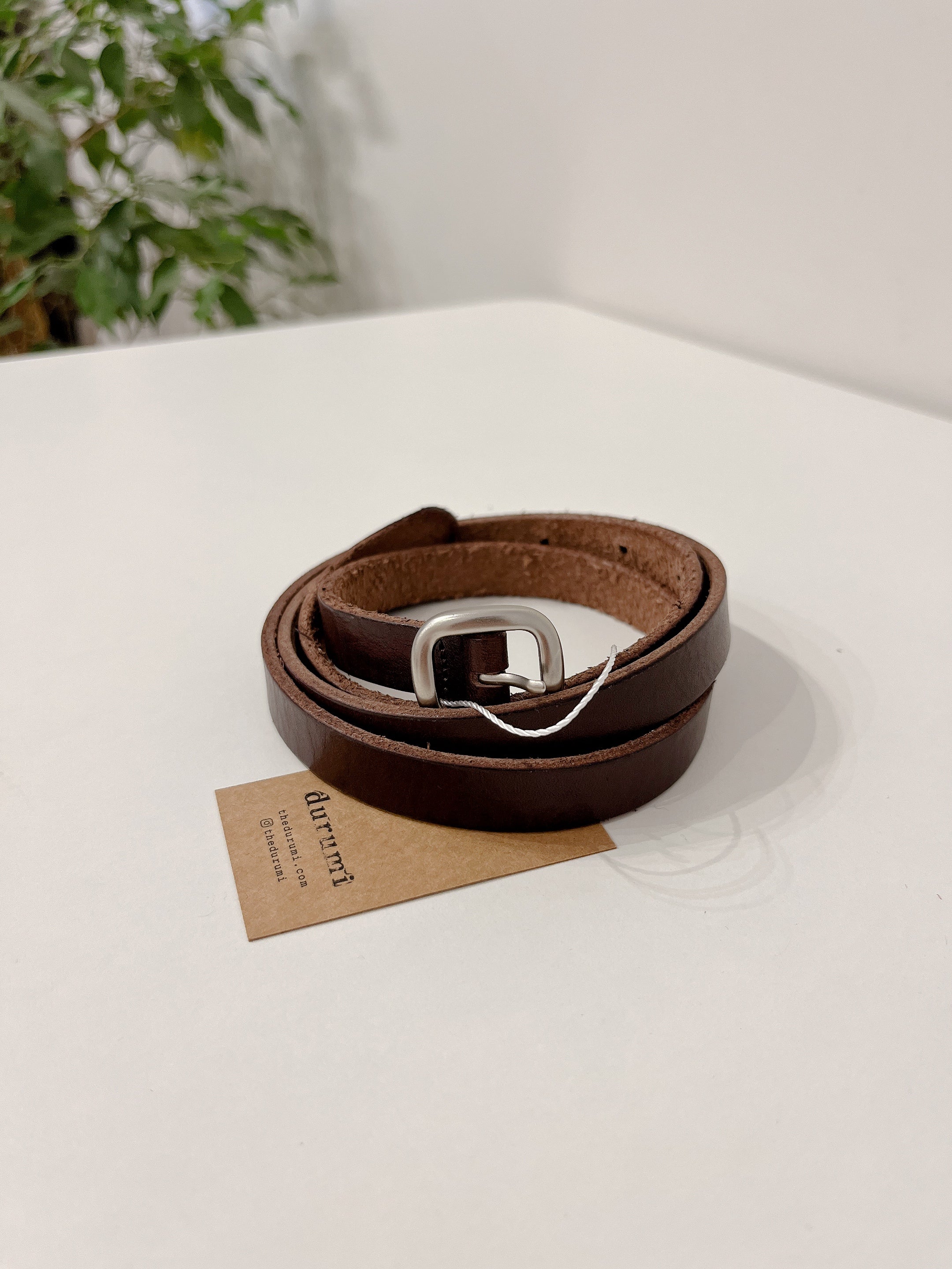 TORA Skinny leather belt - Image 7